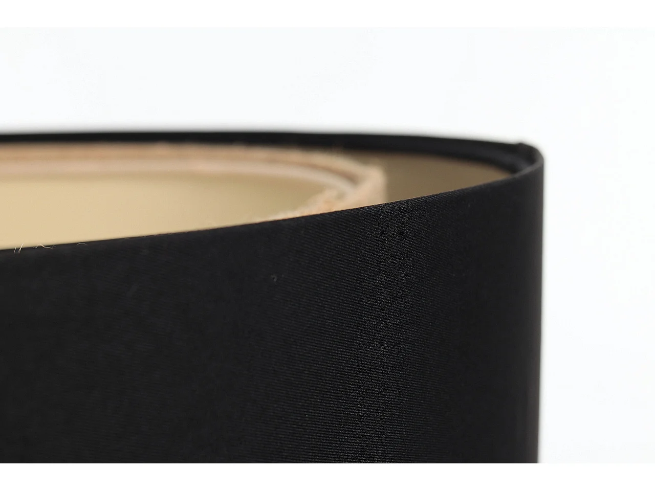 Suspension Duo Boho Jute Naturel, Satin noir