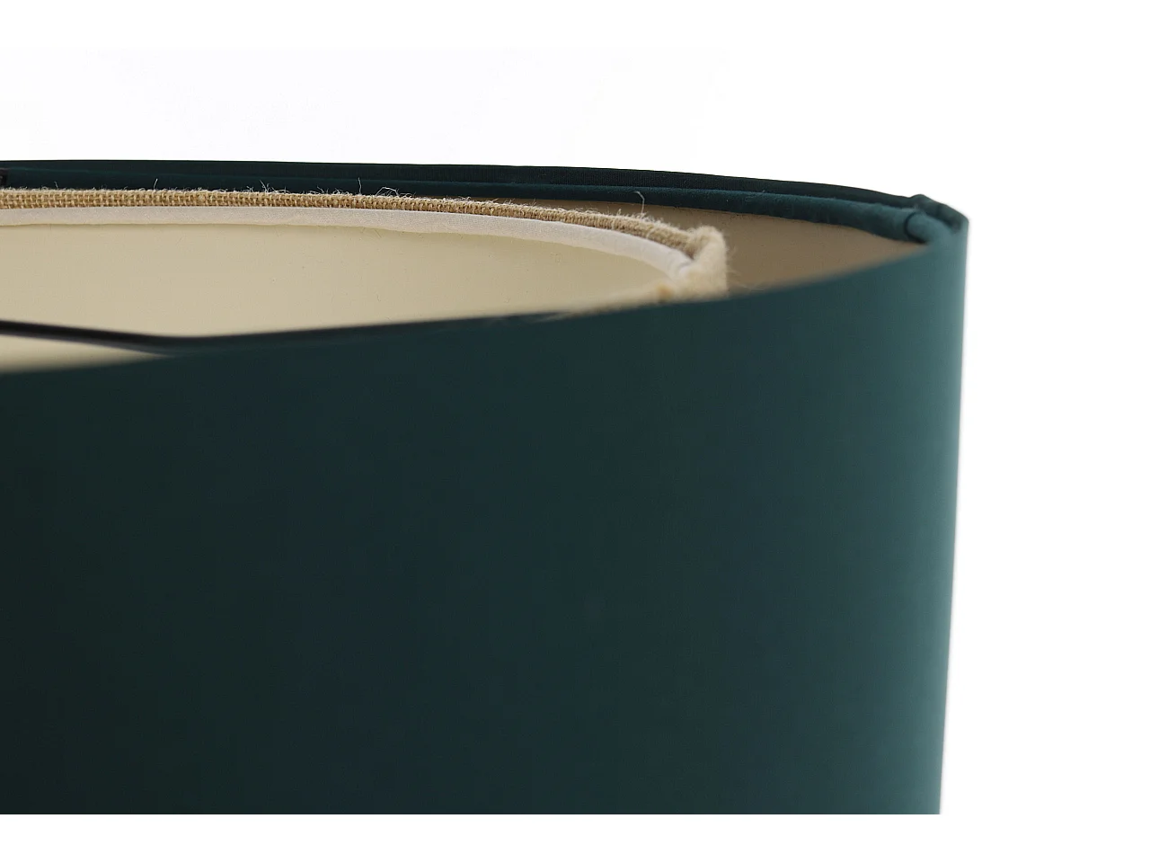 Suspension Duo Boho Jute Naturel, Satin vert