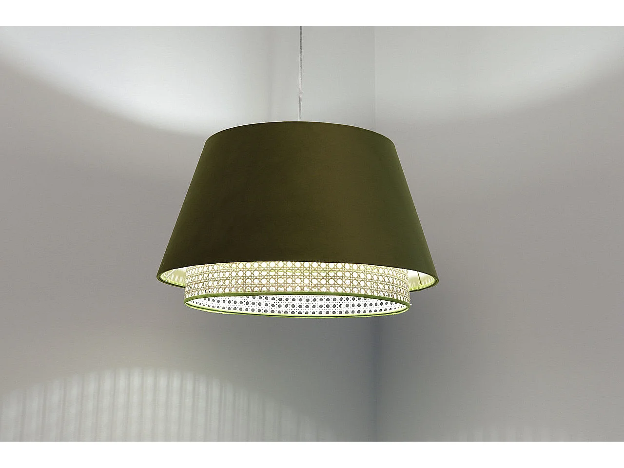 Suspension Sensei Rattan Olive