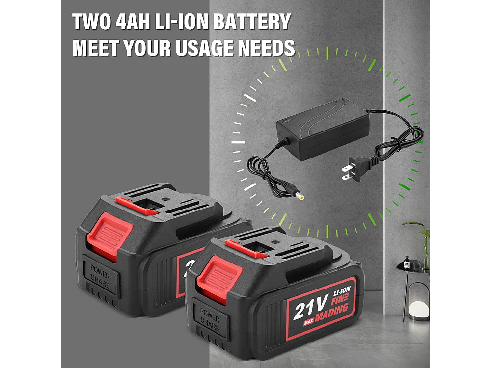 Elektrische Bladblazer, 6 Snelheidsstanden, 450 cfm/130 mph