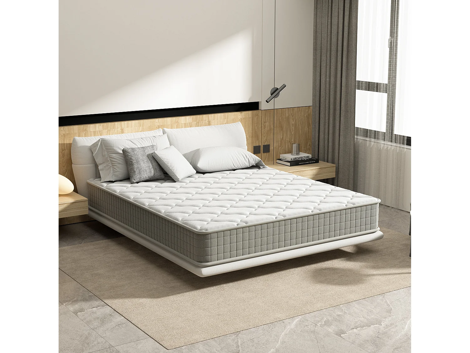 Matelas à mémoire de forme 120x190cm - 30cm de hauteur
