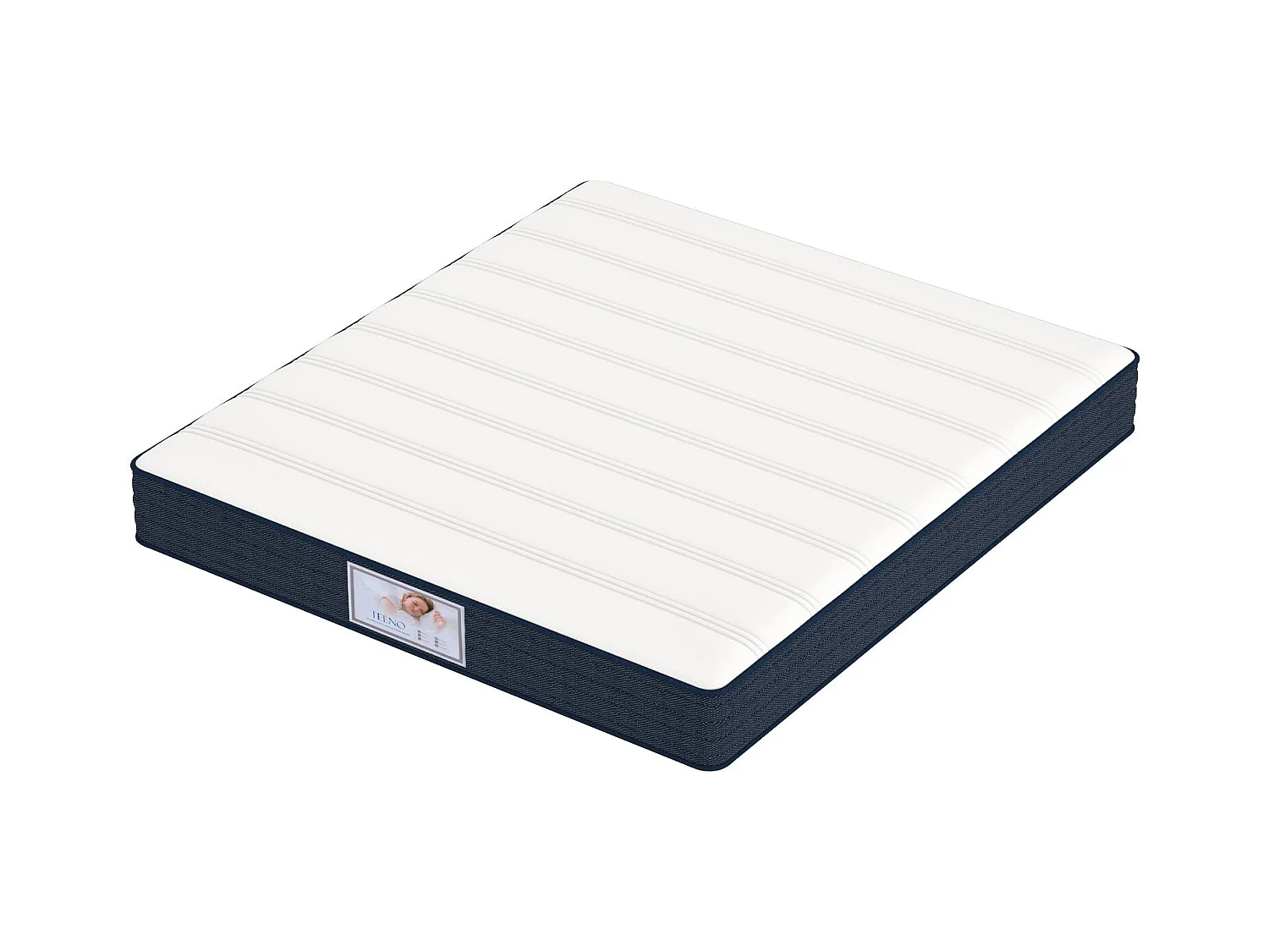 Matras + lattenbodem 160x200 cm, dikte van de matras 22 cm