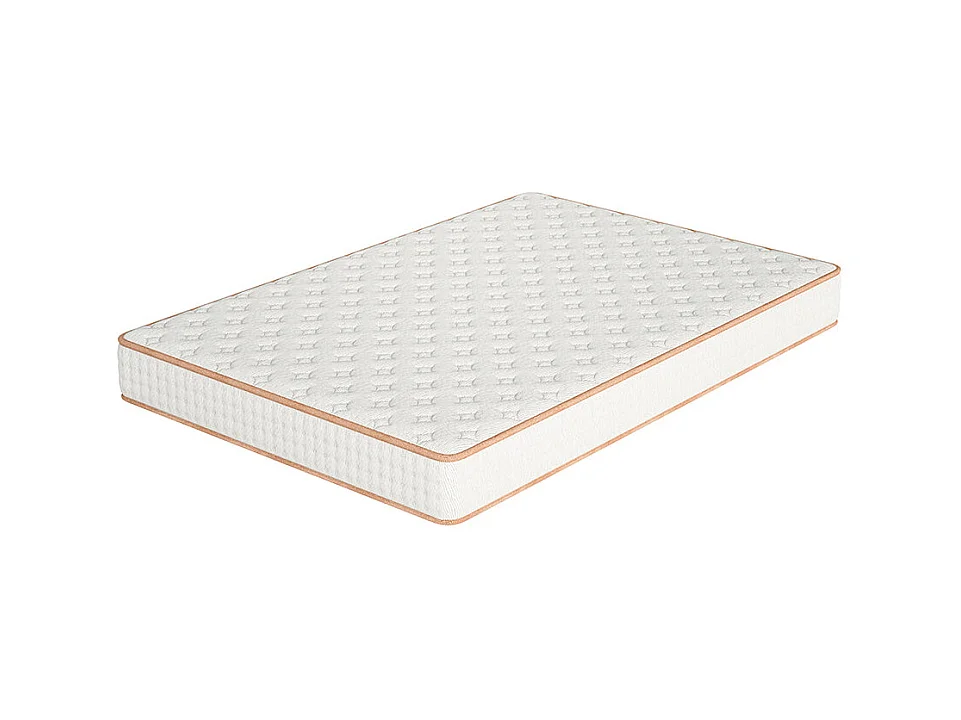 Set van schuimmatras + bedframe Platform gestoffeerd 160x200cm, dikte van de matras 18cm