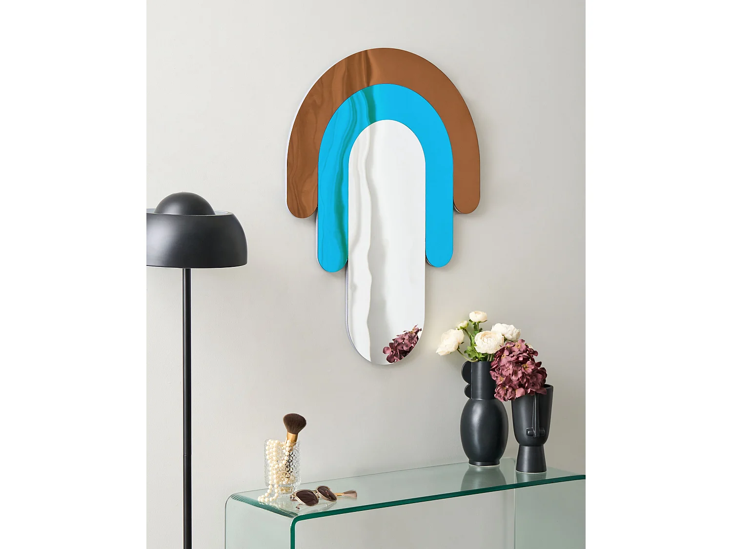 Miroir MESPAUL 60 cm 80 cm Multicolore
