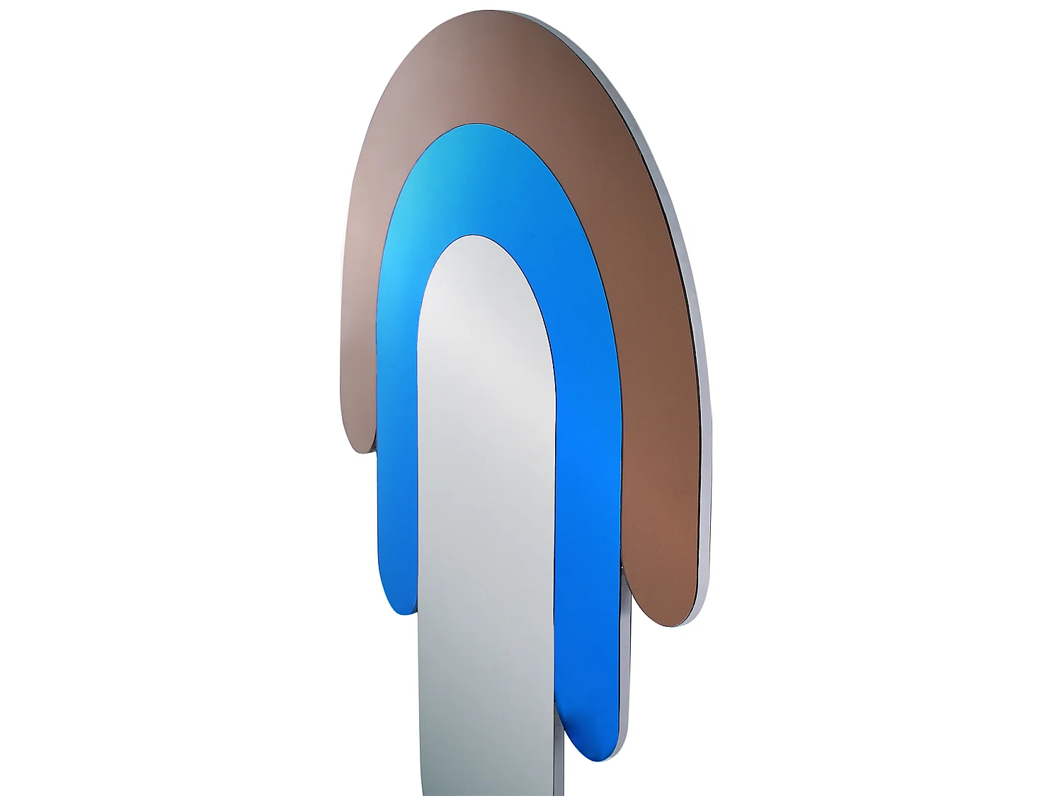 Miroir MESPAUL 60 cm 80 cm Multicolore