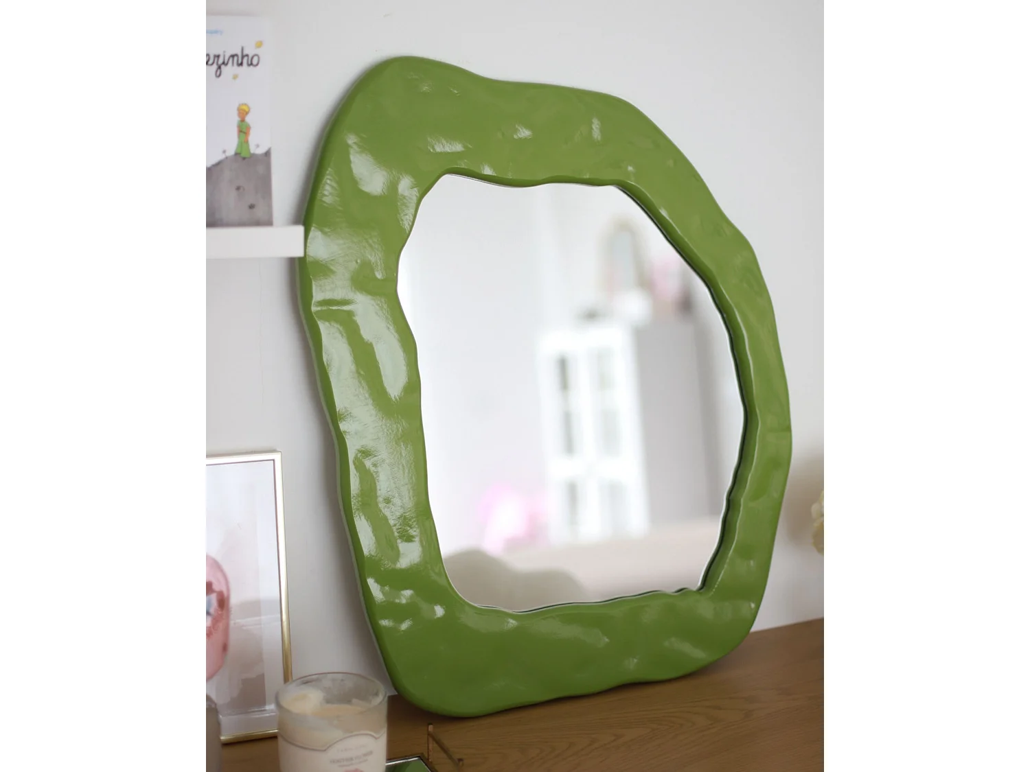 Miroir MARTYRE 57 cm 74 cm Vert