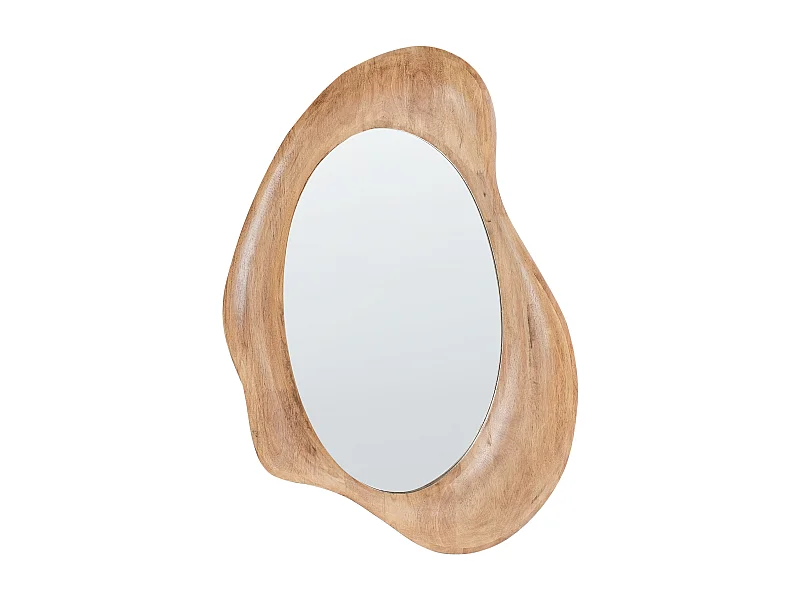 Miroir HOURTIN 68 cm 100 cm Bois Marron