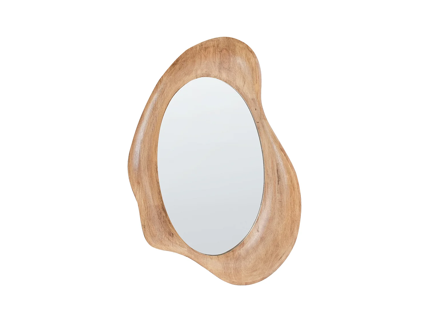 Miroir HOURTIN 68 cm 100 cm Bois Marron