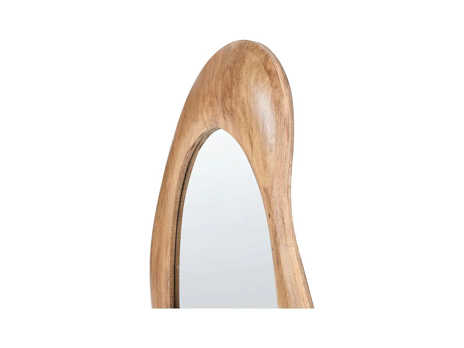 Miroir HOURTIN 68 cm 100 cm Bois Marron