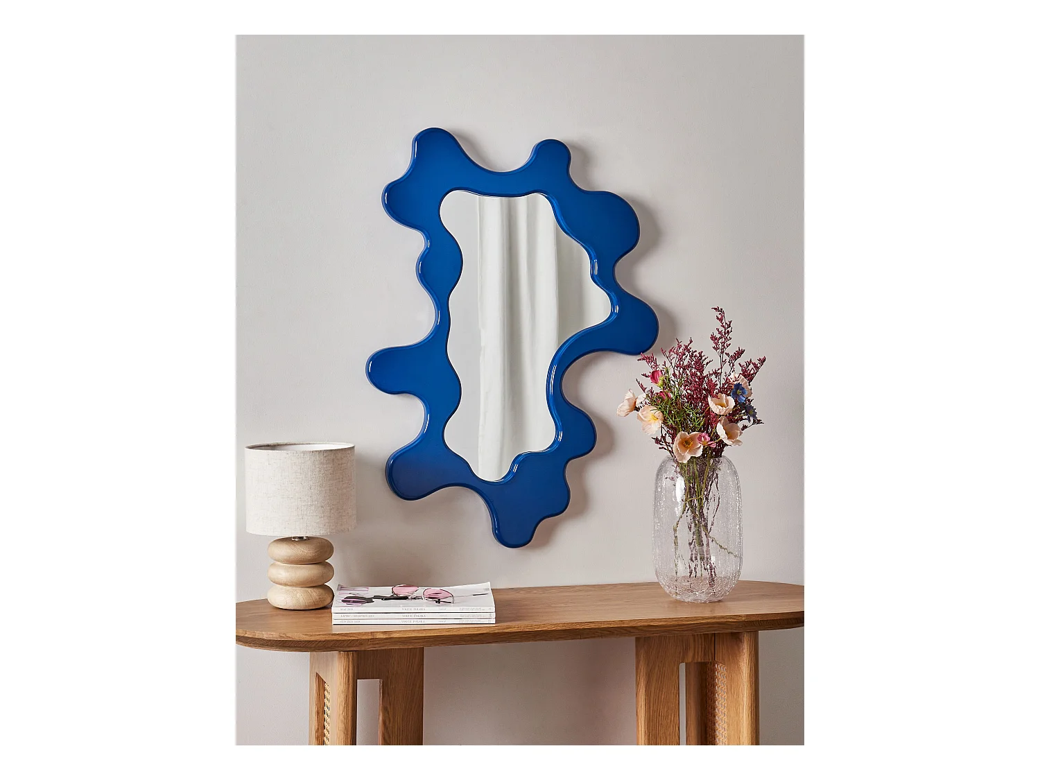 Miroir ROSCOFF 59 cm 80 cm Bleu