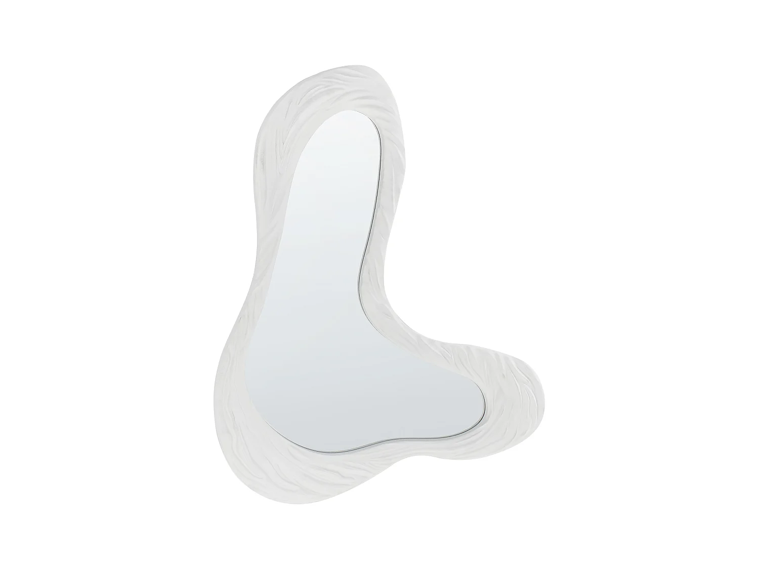 Miroir GUICLAN 61 cm 83 cm Blanc