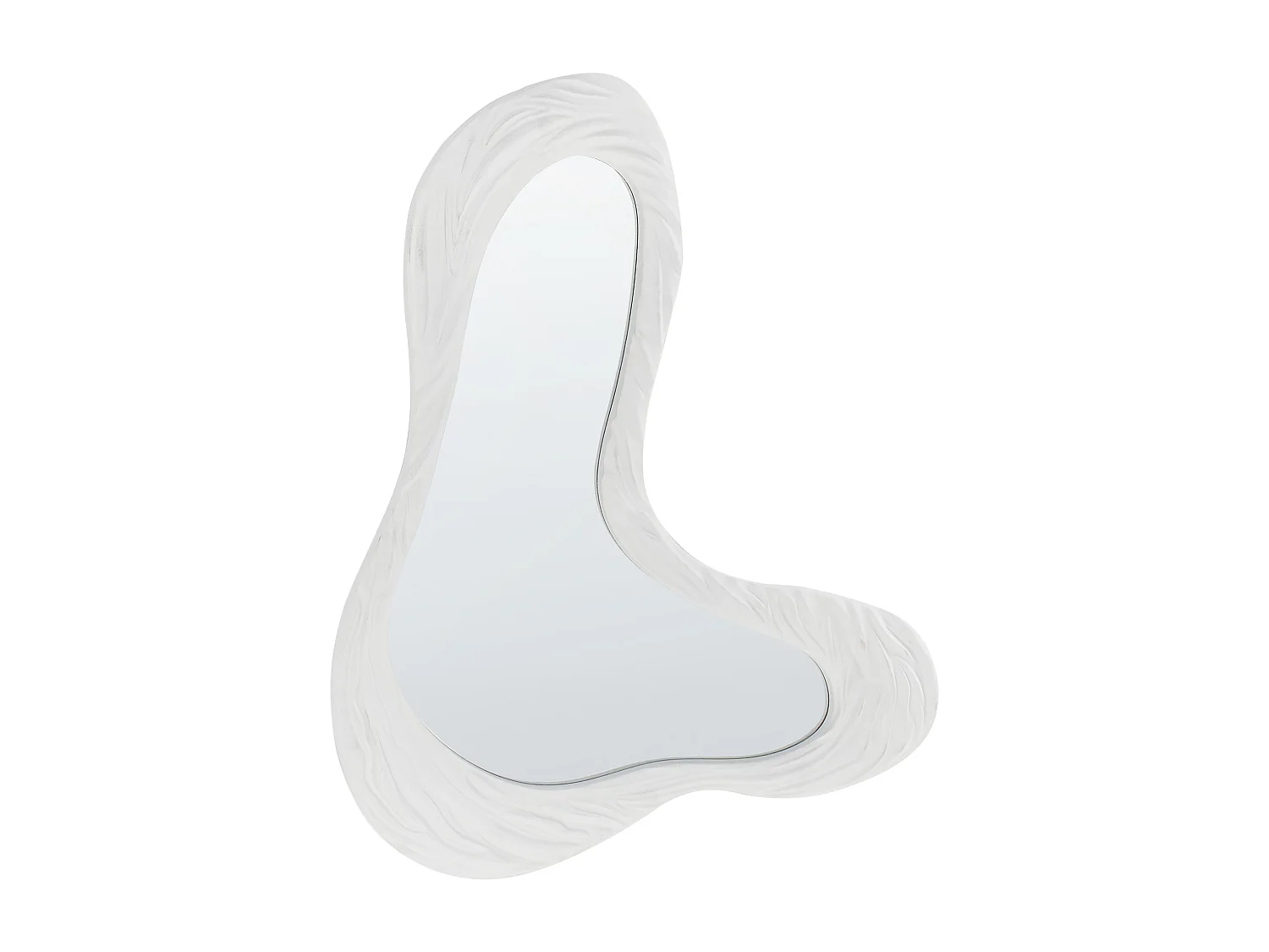 Miroir GUICLAN 61 cm 83 cm Blanc