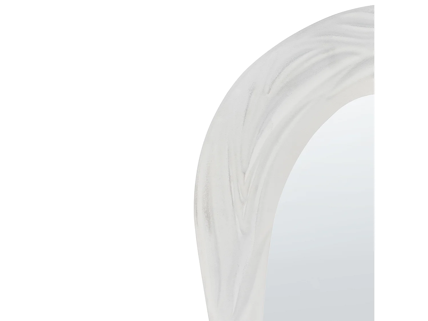 Miroir GUICLAN 61 cm 83 cm Blanc