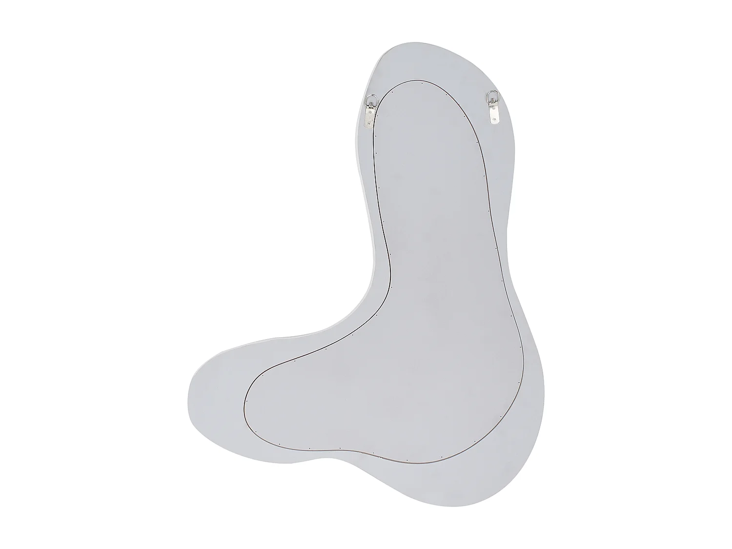 Miroir GUICLAN 61 cm 83 cm Blanc