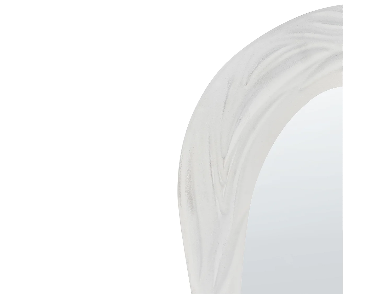 Miroir GUICLAN 61 cm 83 cm Blanc