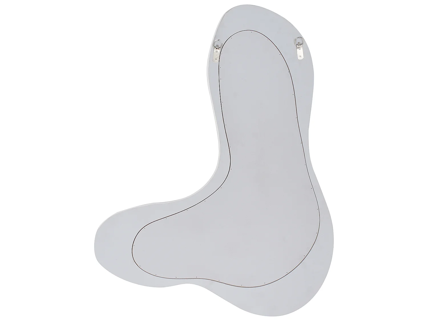 Miroir GUICLAN 61 cm 83 cm Blanc