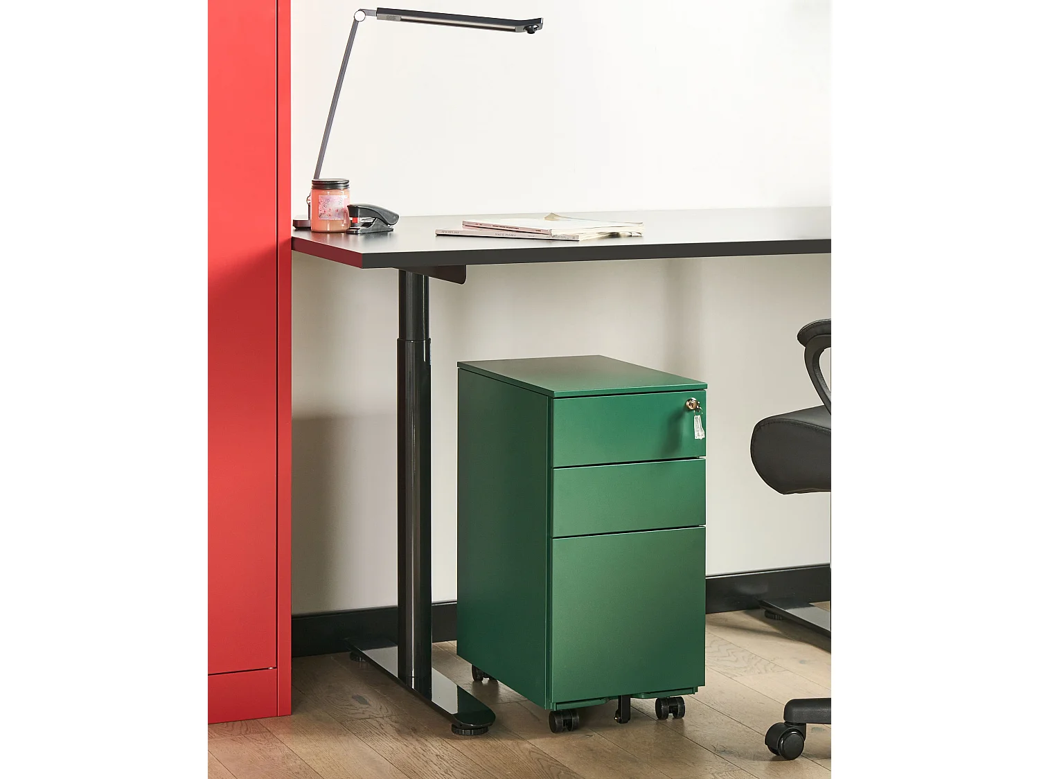 Meuble de rangement BOLSENA Métal Vert