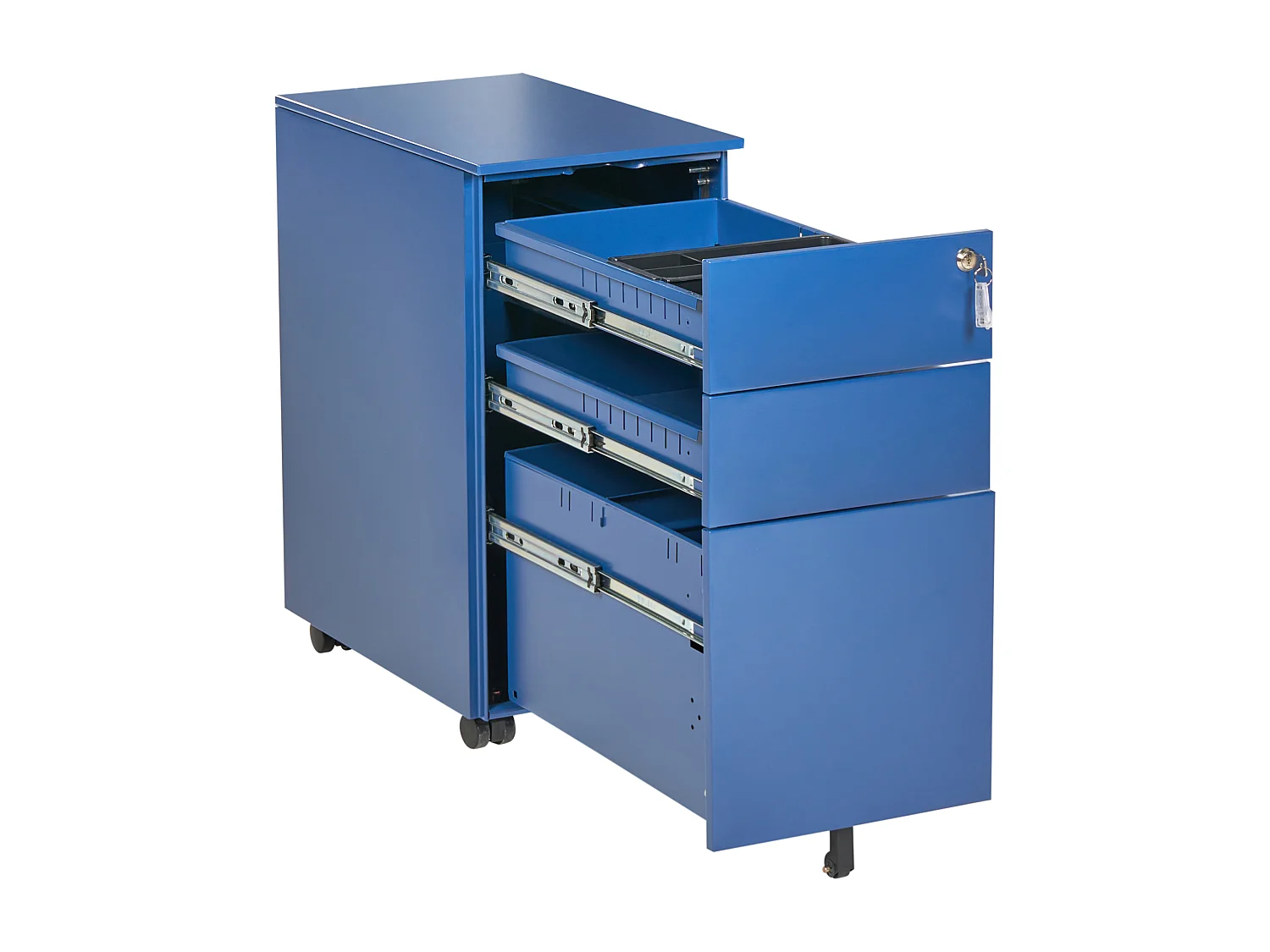 Meuble de rangement BOLSENA Métal Bleu