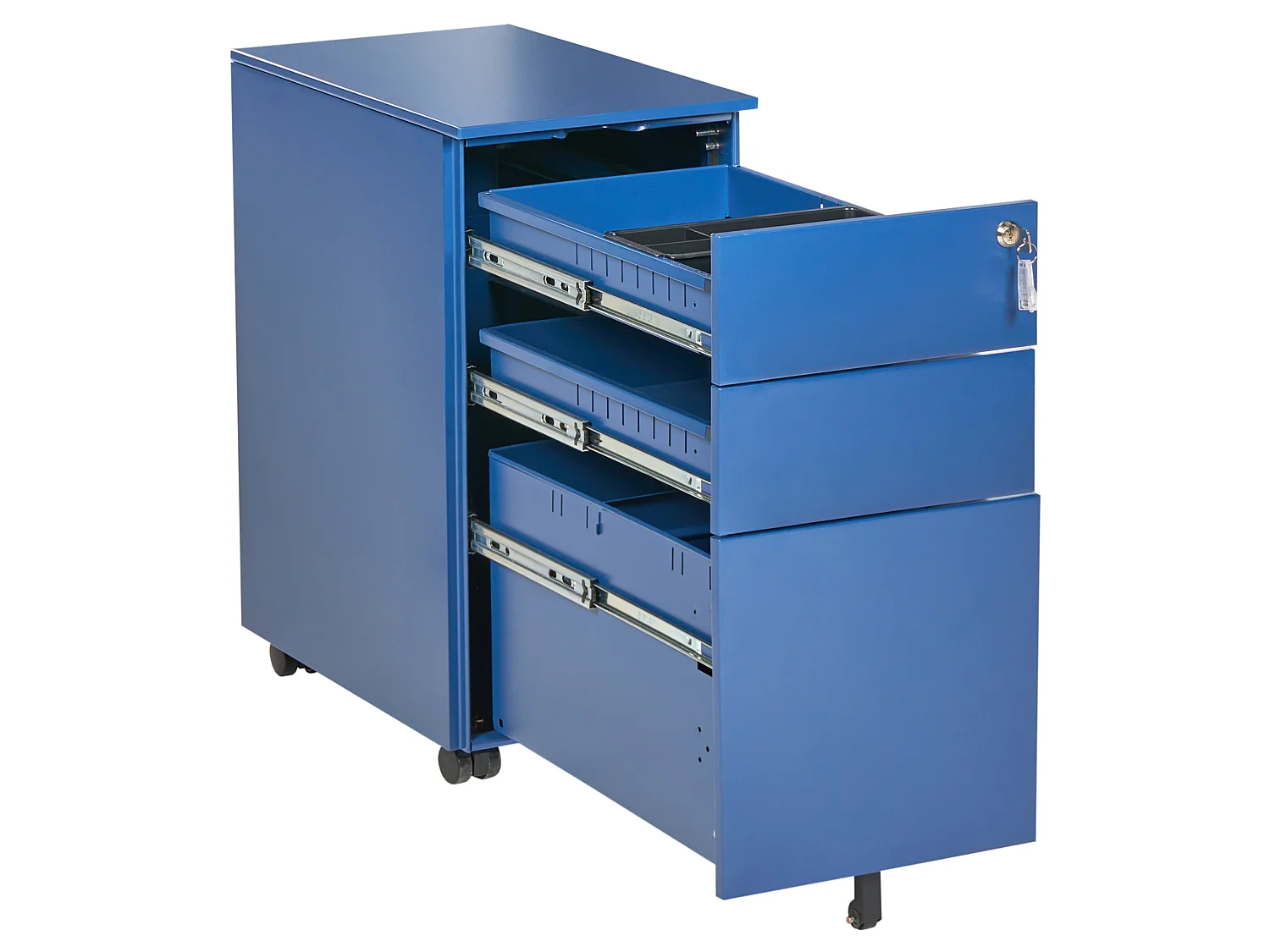 Storage Unit BOLSENA Metal Blue