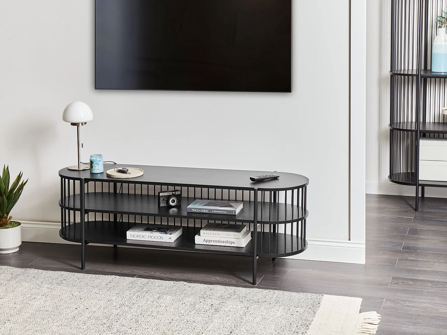 TV Stand BIRSON Black