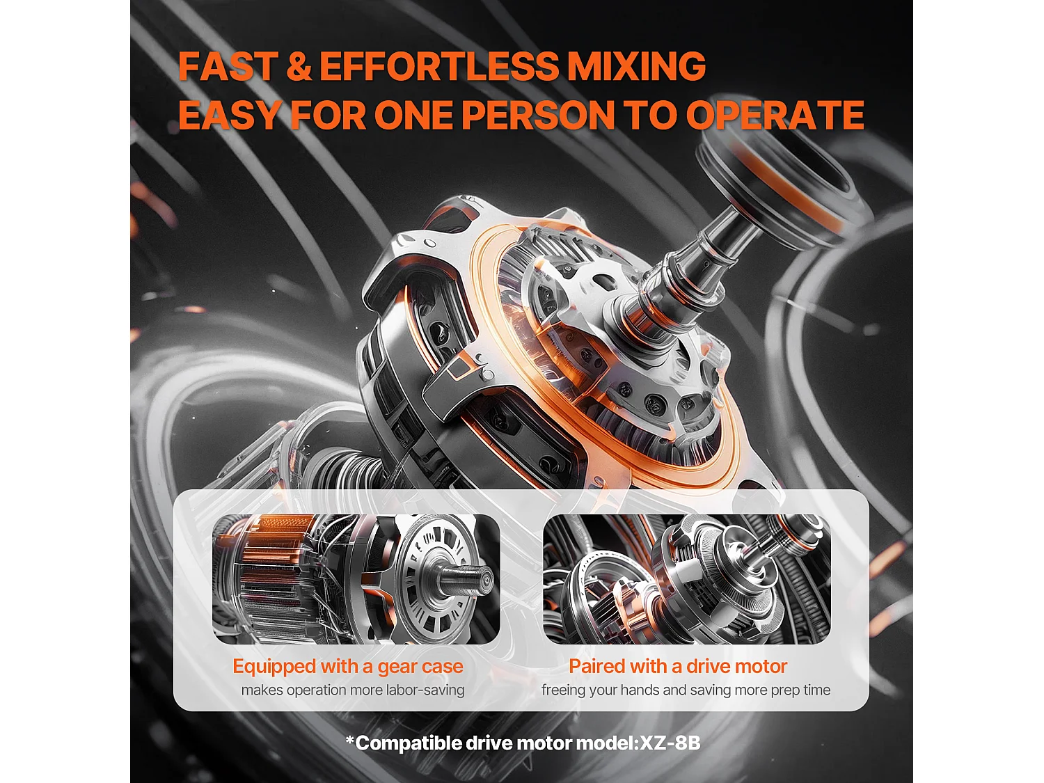 Mezclador de Carne SucceBuy, 30 L con Cubeta Basculante para la Transformación de la Carne Picada