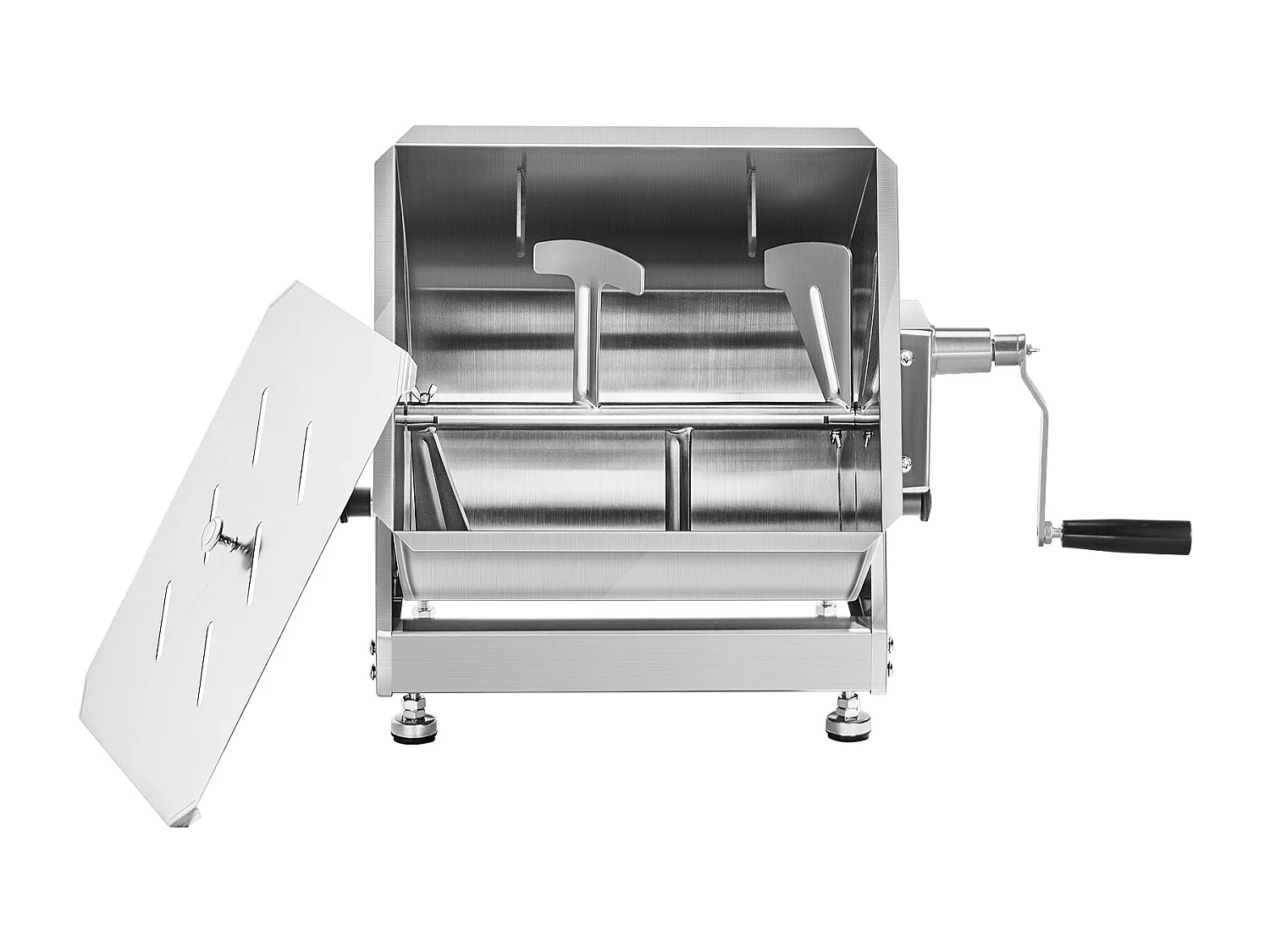 Mezclador de Carne SucceBuy, 30 L con Cubeta Basculante para la Transformación de la Carne Picada