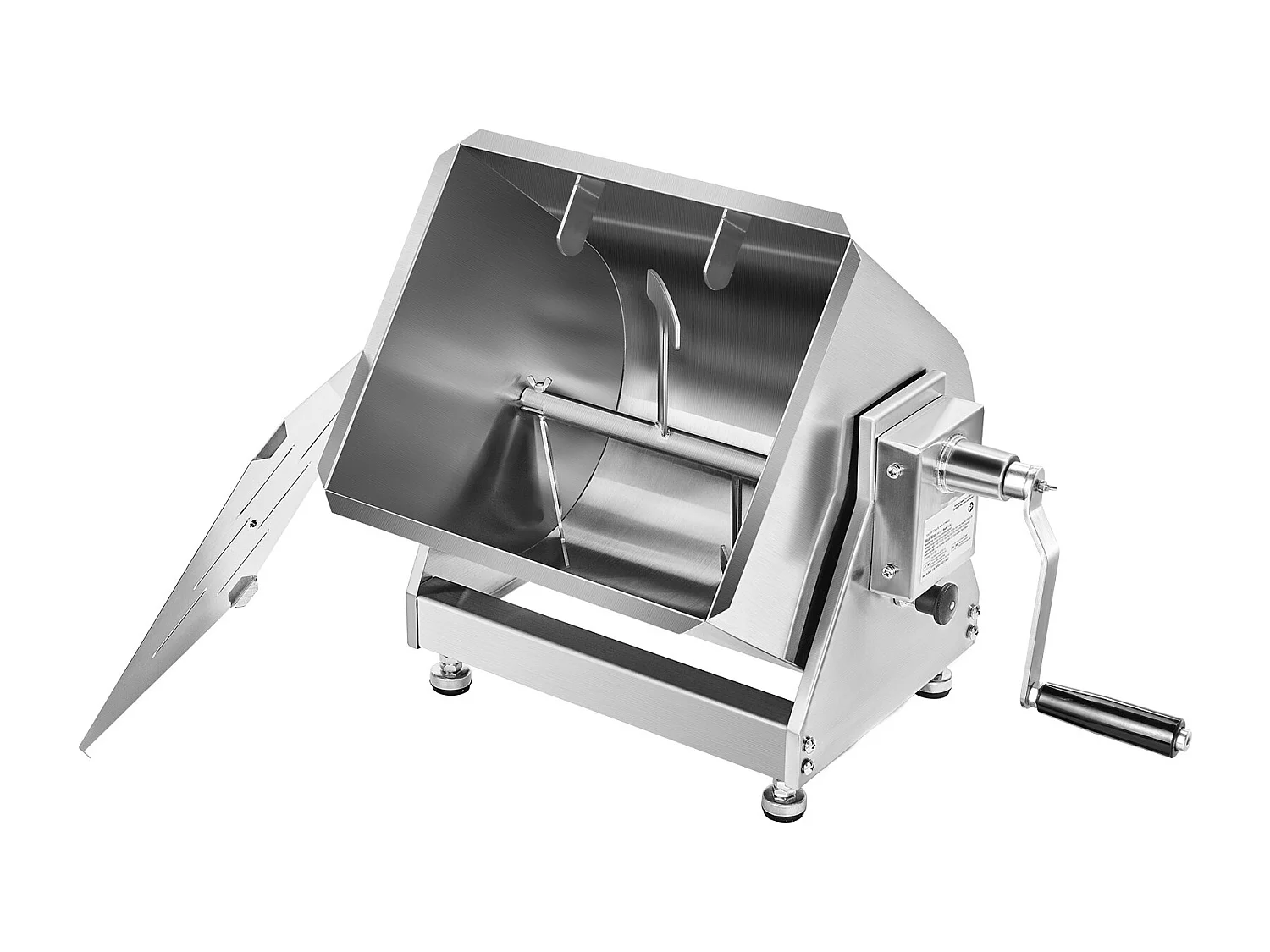 Mezclador de Carne SucceBuy, 30 L con Cubeta Basculante para la Transformación de la Carne Picada