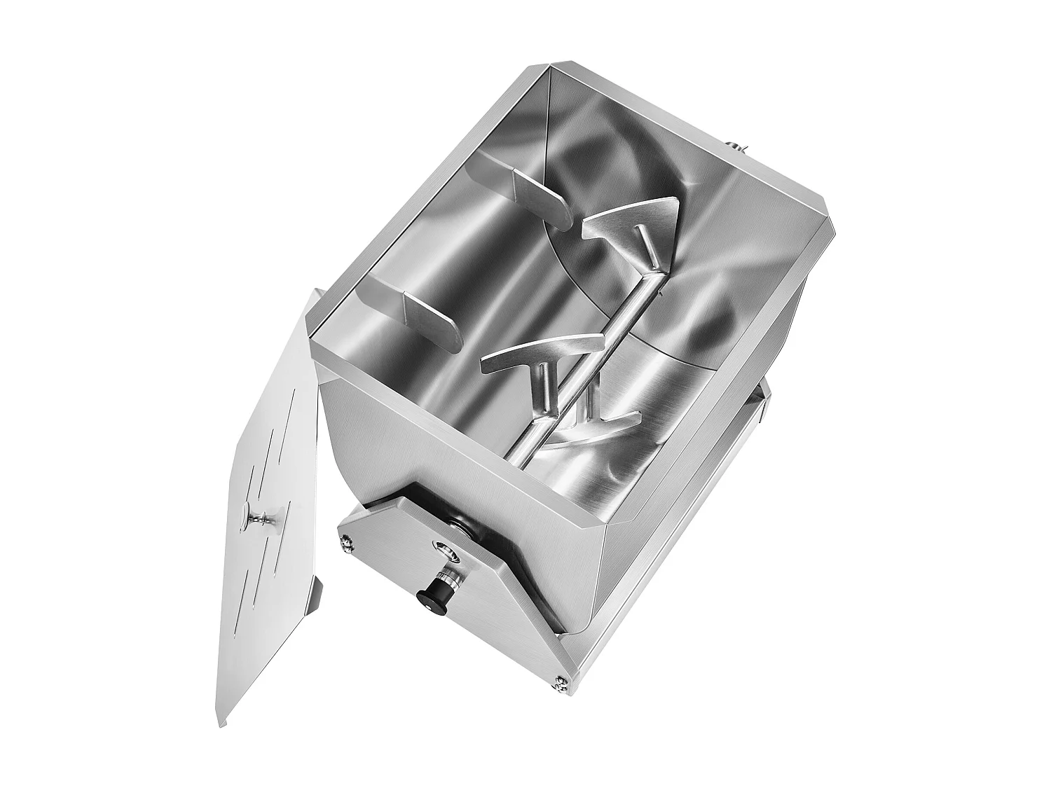 Mezclador de Carne SucceBuy, 30 L con Cubeta Basculante para la Transformación de la Carne Picada