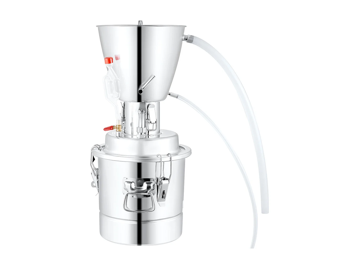 Distillateur d'Alcool SucceBuy 70L Machine Équipement de Brassage pour la Distillation à Domicile de Whisky DIY, Acier Inoxydable