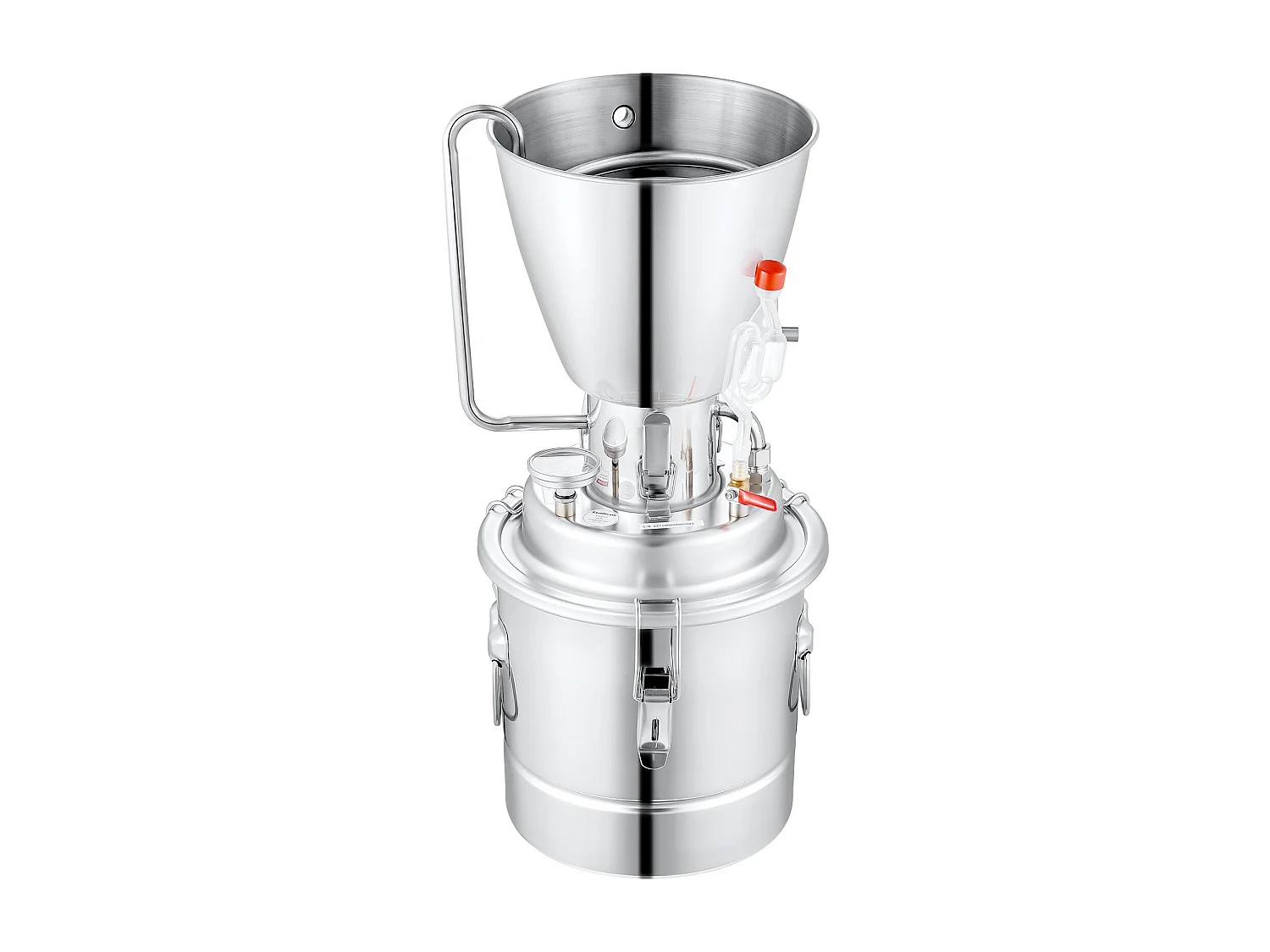 Distillateur d'Alcool SucceBuy 70L Machine Équipement de Brassage pour la Distillation à Domicile de Whisky DIY, Acier Inoxydable