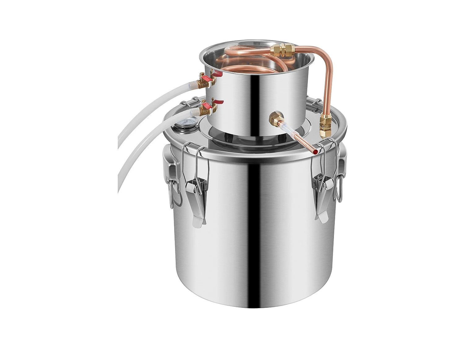 Distillateur d'Alcool SucceBuy 32 L, Équipement de Distillation d'Alcool en Acier Inoxydable