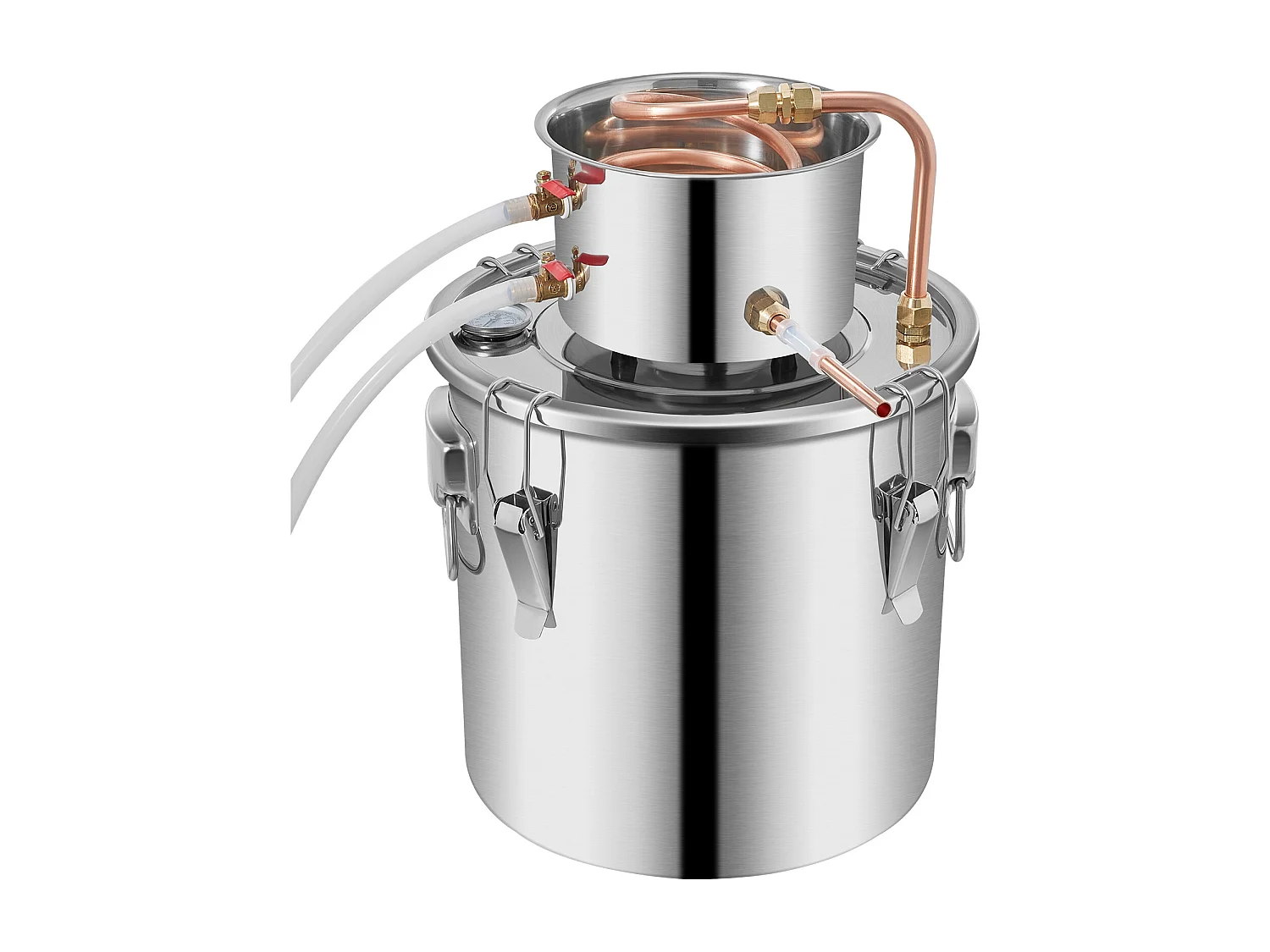 Distillateur d'Alcool SucceBuy 32 L, Équipement de Distillation d'Alcool en Acier Inoxydable