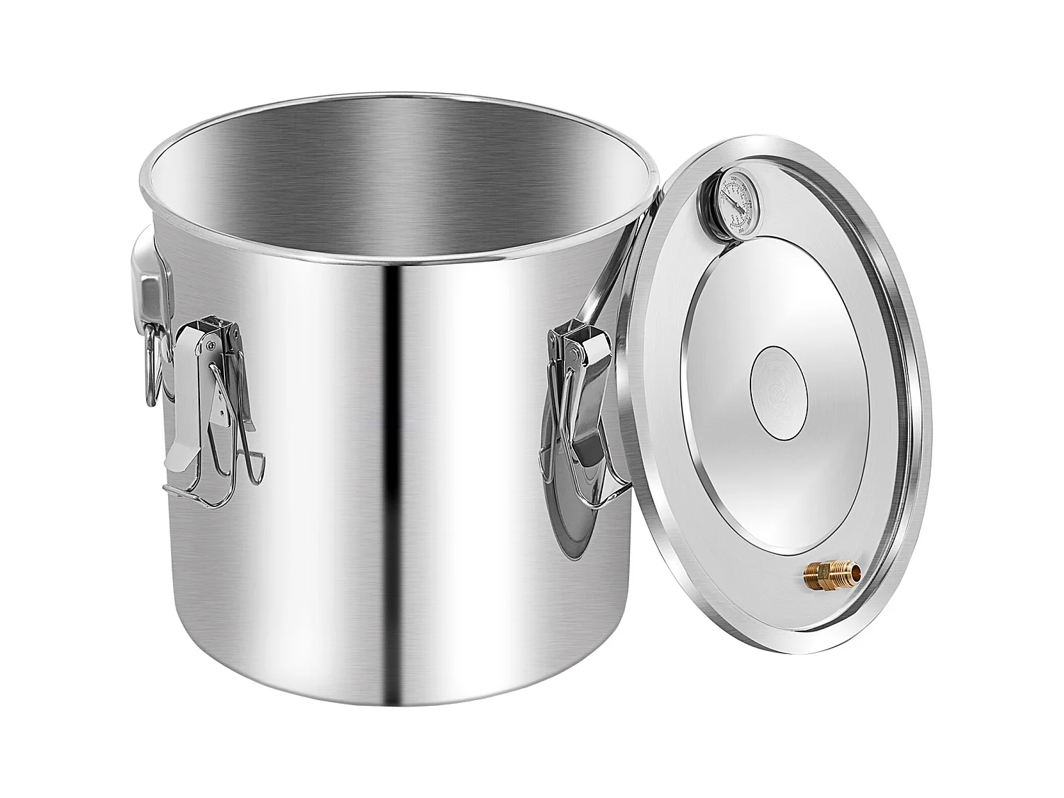 Distillateur d'Alcool SucceBuy, 50 L, Kit de Brassage de Distillateur d'Alcool en Acier Inoxydable avec Pompe à Eau