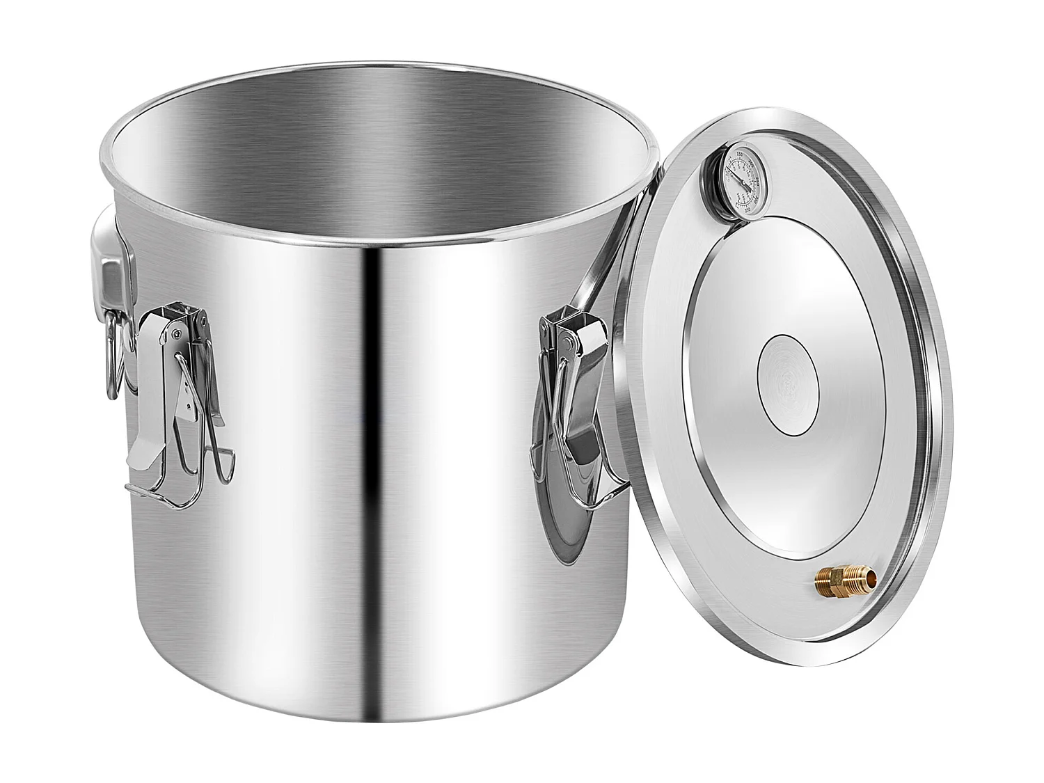 Distillateur d'Alcool SucceBuy, 50 L, Kit de Brassage de Distillateur d'Alcool en Acier Inoxydable avec Pompe à Eau