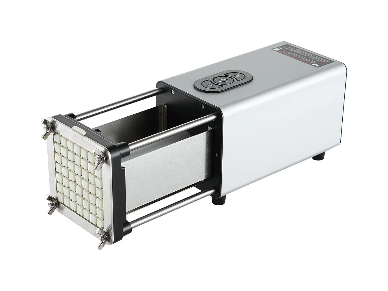 Coupe-Frites électrique SucceBuy, Hachoir à Pommes de Terre et Légumes en Acier Inoxydable