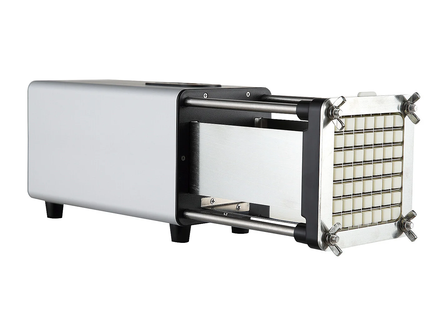 Coupe-Frites électrique SucceBuy, Hachoir à Pommes de Terre et Légumes en Acier Inoxydable