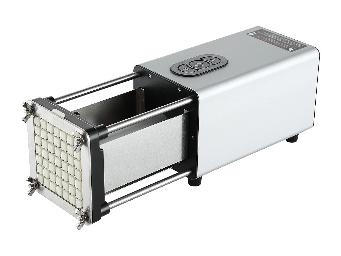 Coupe-Frites électrique SucceBuy, Hachoir à Pommes de Terre et Légumes en Acier Inoxydable