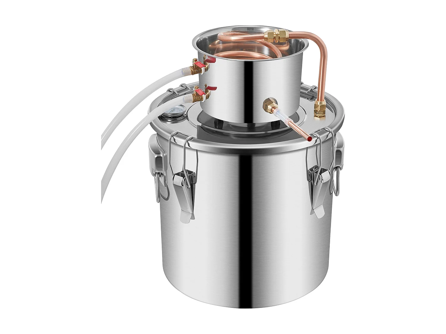 Distillatore di Alcool SucceBuy, 36 L, Produzione di Whisky, Pompa dell'Acqua, per Organizare Riunioni Familiari e Feste Festive