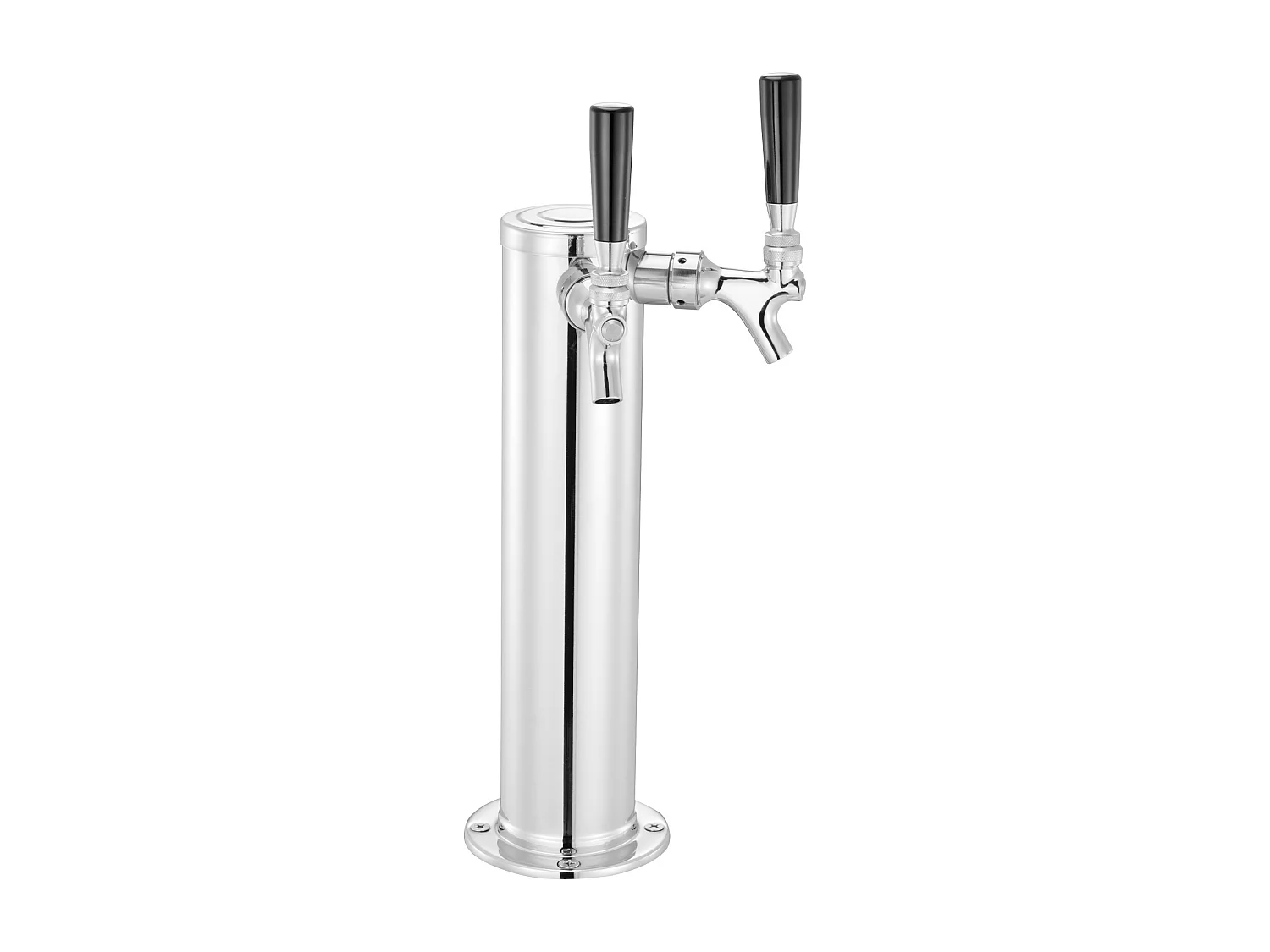 Colonne à Bière SucceBuy, à Double Robinet, Inox et Fermeture Automatique, pour Fêtes et Bars