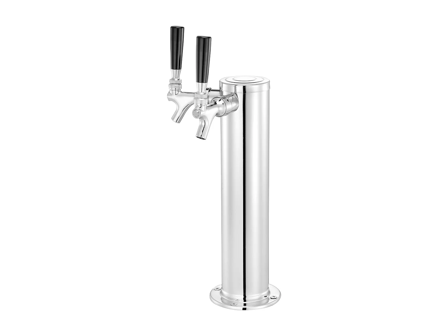 Colonne à Bière SucceBuy, à Double Robinet, Inox et Fermeture Automatique, pour Fêtes et Bars