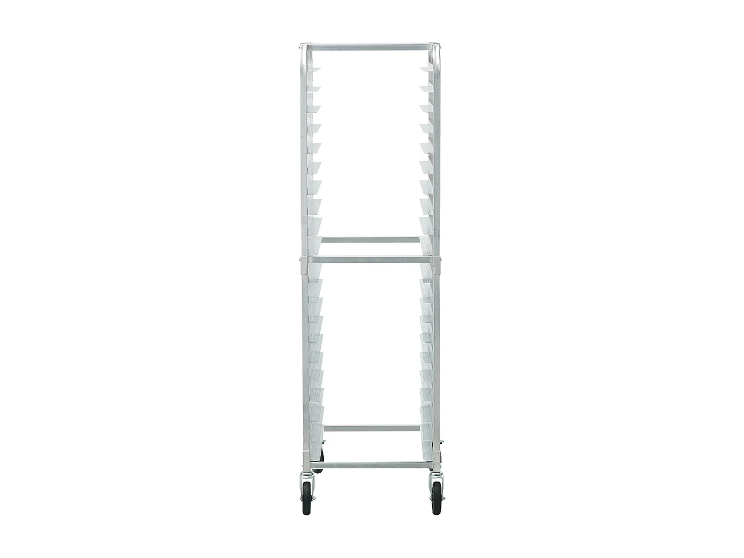 Steun SucceBuy voor Commerciële Brood voor 20 Bladen, Keukengrillen van Aluminium met Remwielen