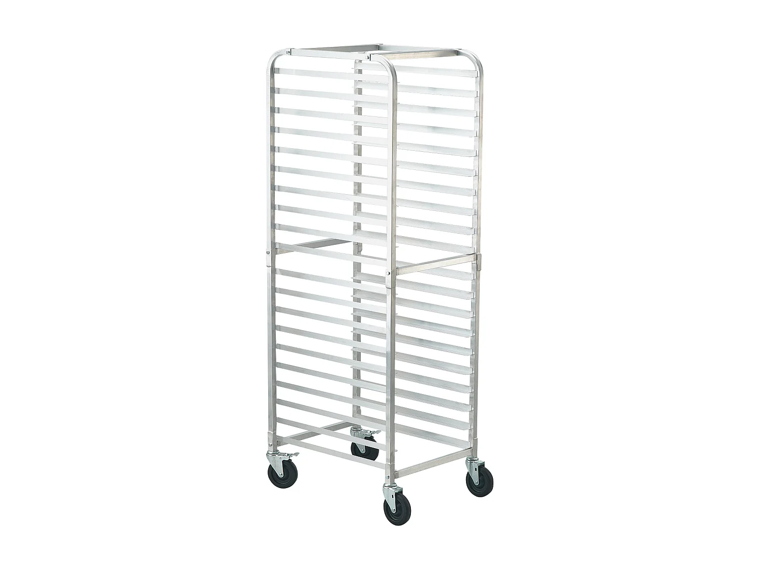 Steun SucceBuy voor Commerciële Brood voor 20 Bladen, Keukengrillen van Aluminium met Remwielen