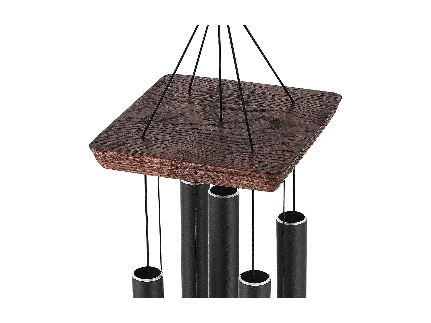 Carillon à Vent en Aluminium SucceBuy, 1220 mm, pour l'Extérieur, Design Commémoratif aux Tons Profonds