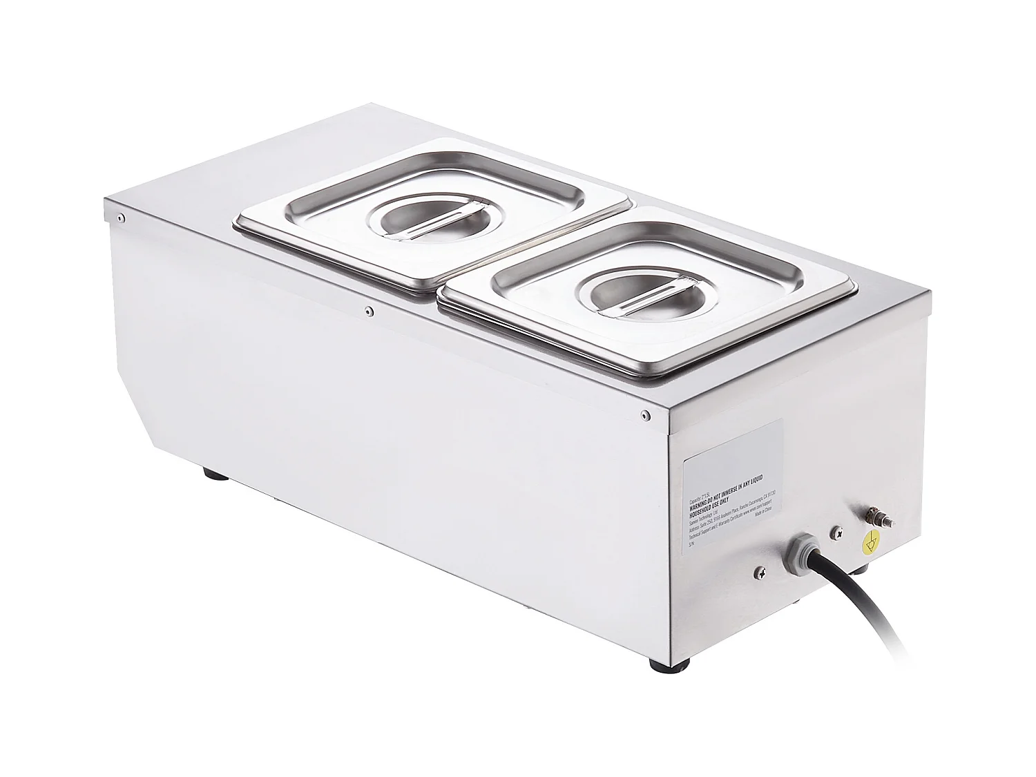 Machine à Tempérer le Chocolat SucceBuy, Réservoir Double de 4 kg, pour Repas à l'Hôtel et Boulangeries Professionnelles