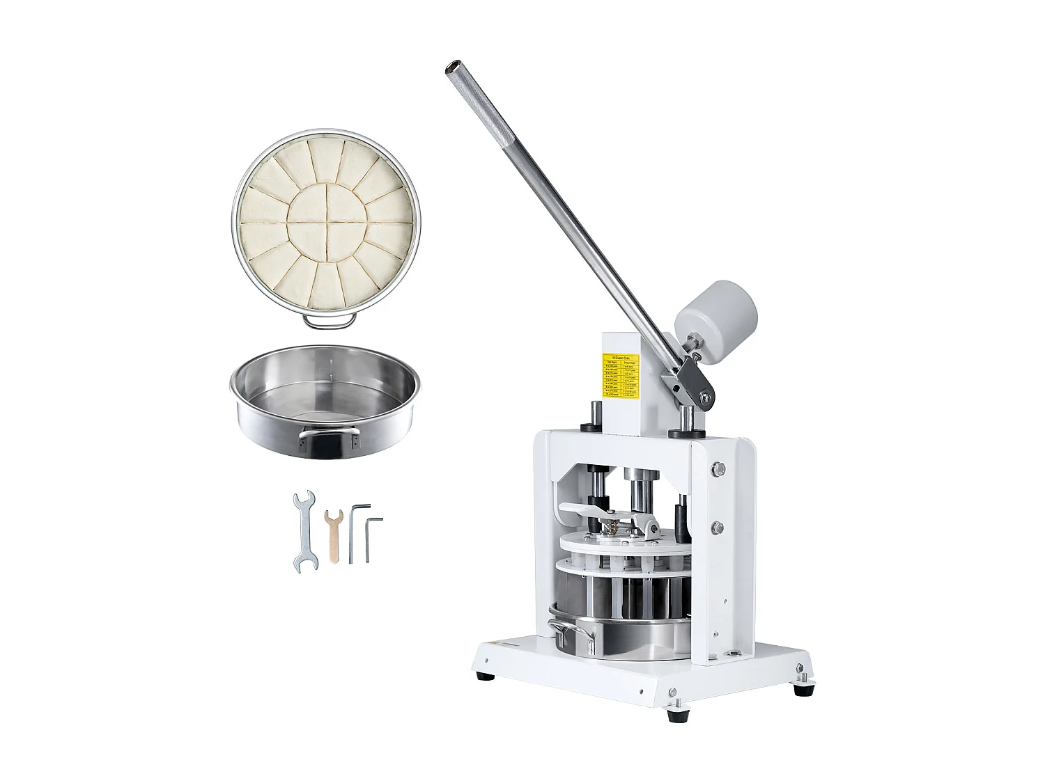 Diviseur SucceBuy de Pâte Manuel, 18 Pièces, Coupe-Pâte, Idéal pour la Fabrication du Pain de Boulangerie