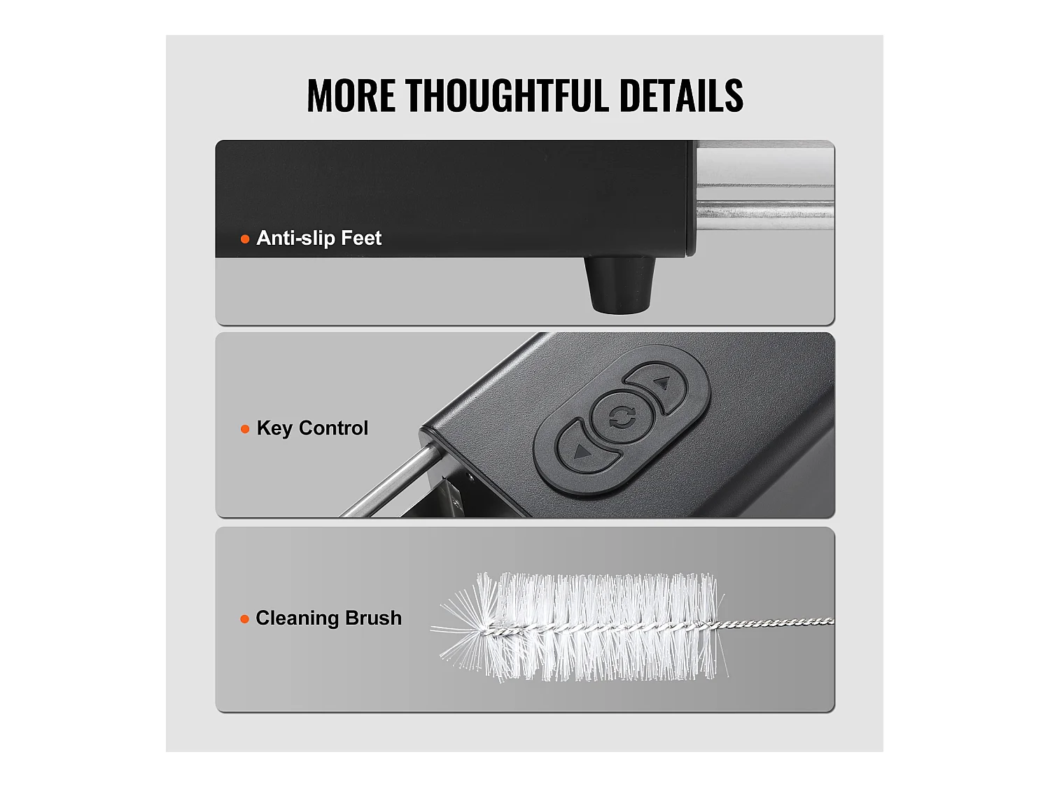 Coupe-Frites électrique SucceBuy, un Hachoir Trancheur en Acier Inoxydable pour Pommes de Terre et Légumes