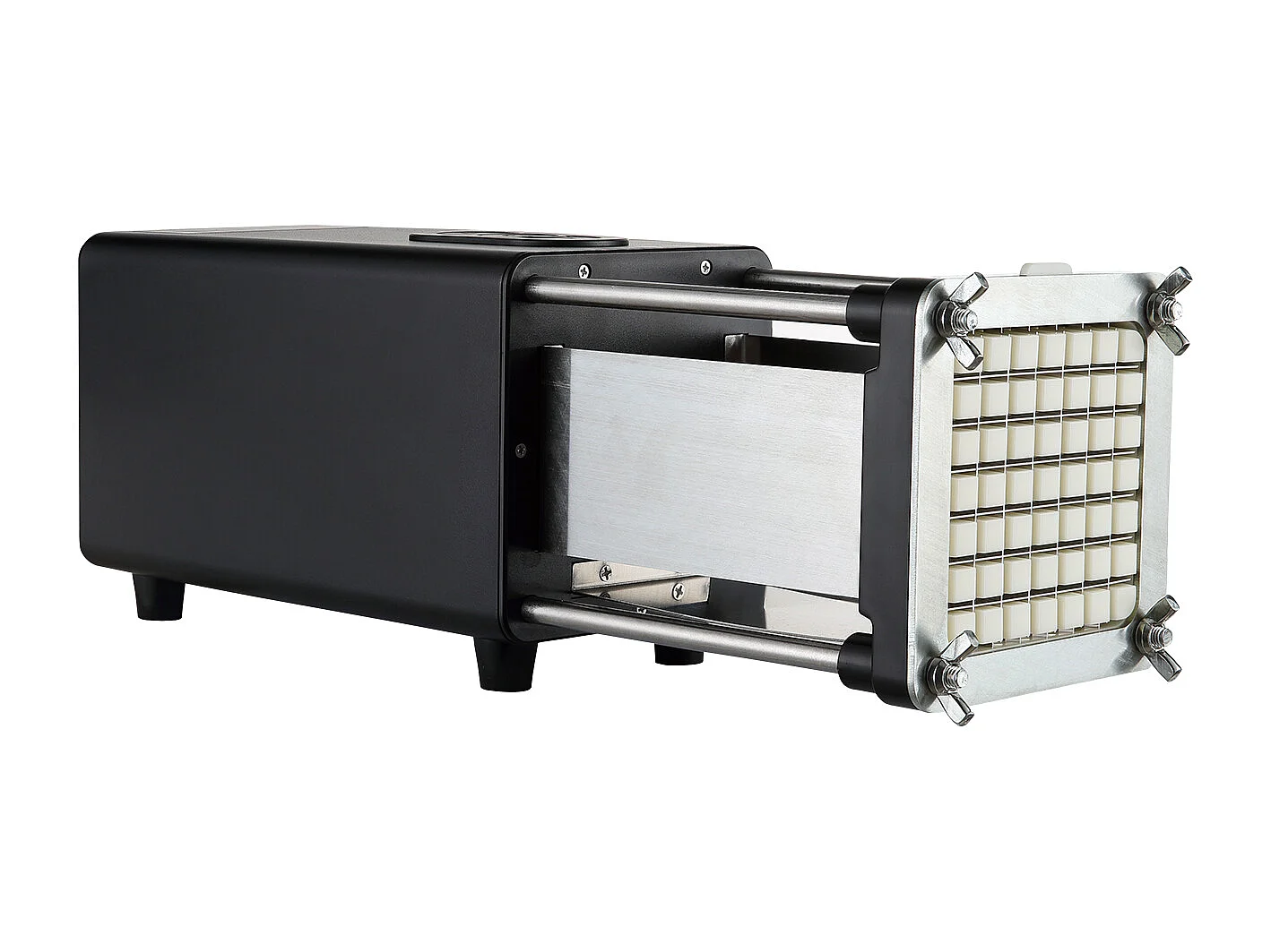 Coupe-Frites électrique SucceBuy, un Hachoir Trancheur en Acier Inoxydable pour Pommes de Terre et Légumes