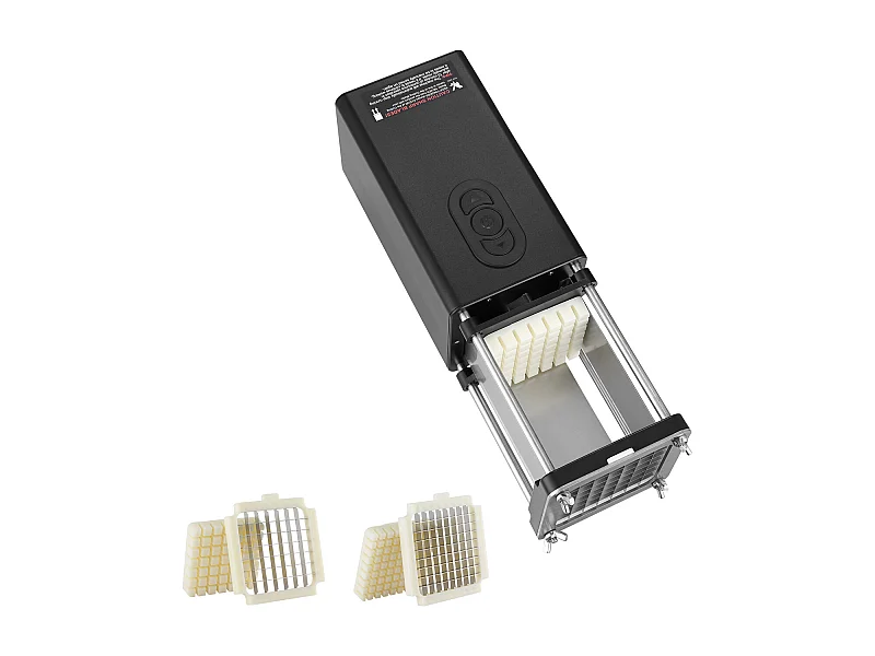 Taglia Patatine Elettrico SucceBuy, Affettatrice E Tritatutto In Acciaio Inox Per Patate E Verdure