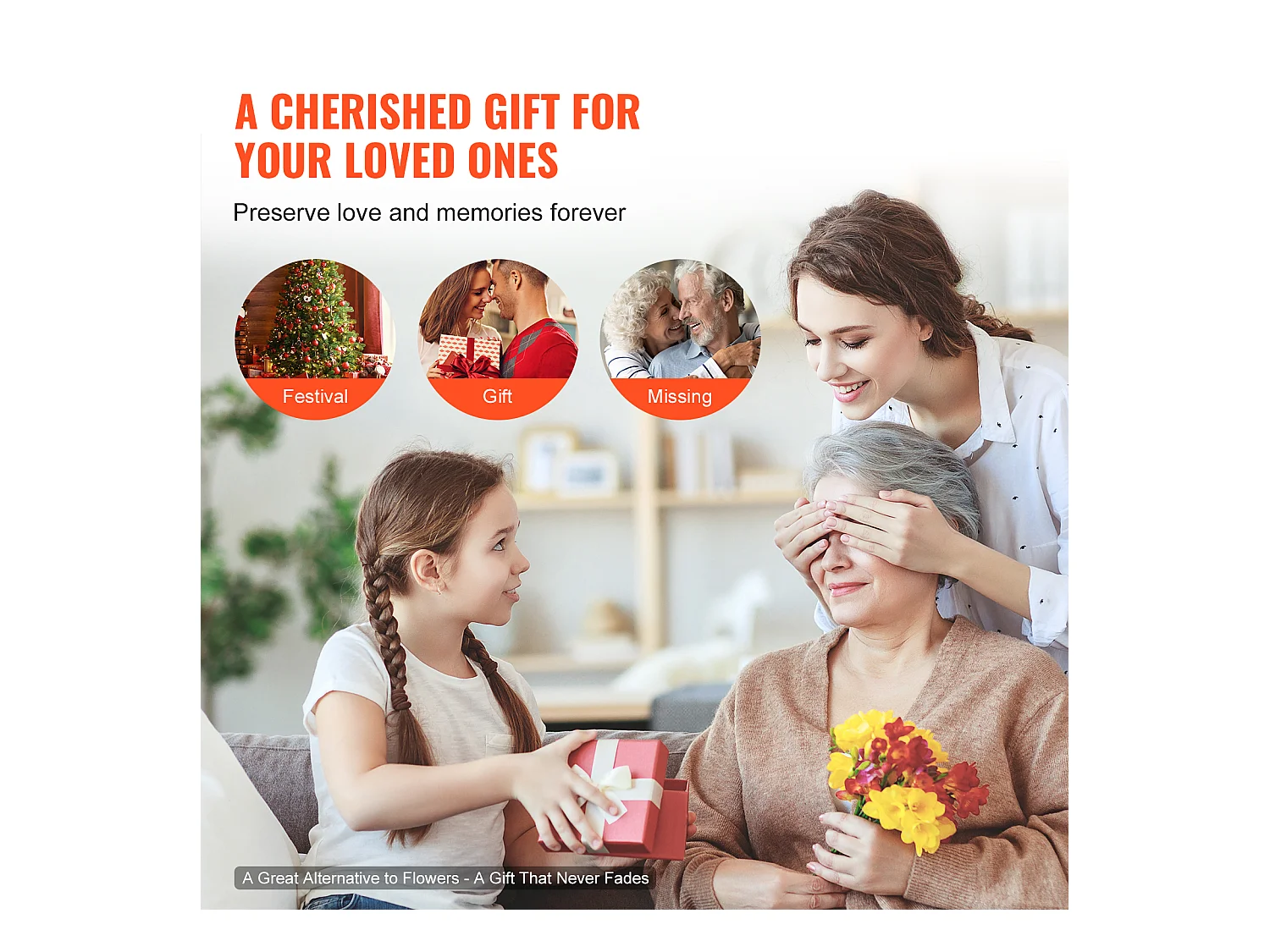 Aluminium-Windspiel SucceBuy, 1473 mm, für den Außenbereich, Gedenkdesign in tiefen Farbtönen