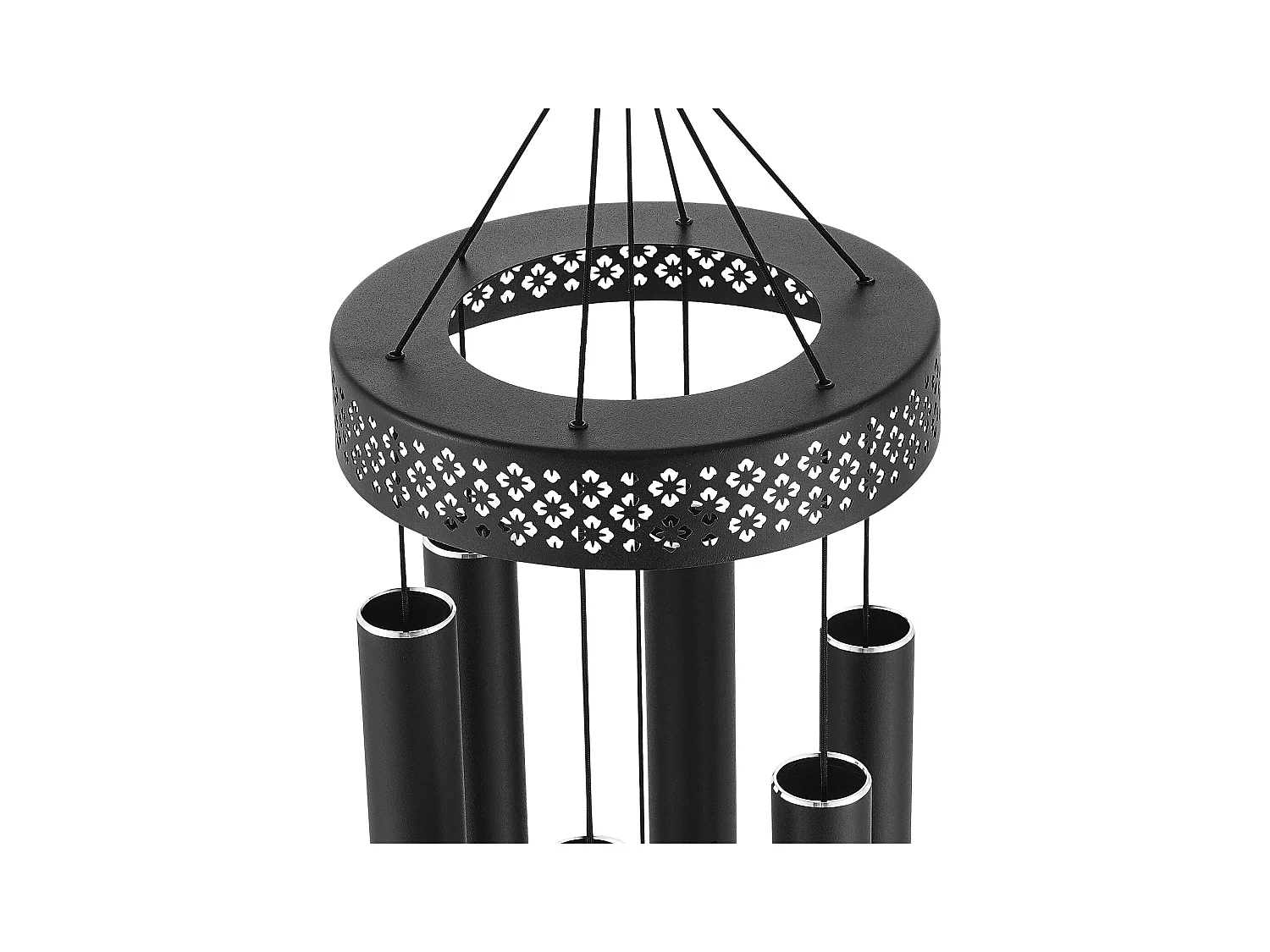 Carillon à Vent en Aluminium SucceBuy, 1473 mm, pour l'Extérieur, Design Commémoratif aux Tons Profonds